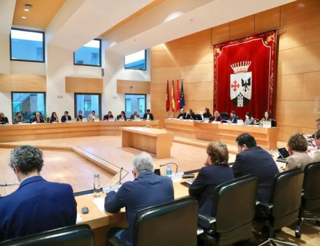 Imagen de un pleno municipal